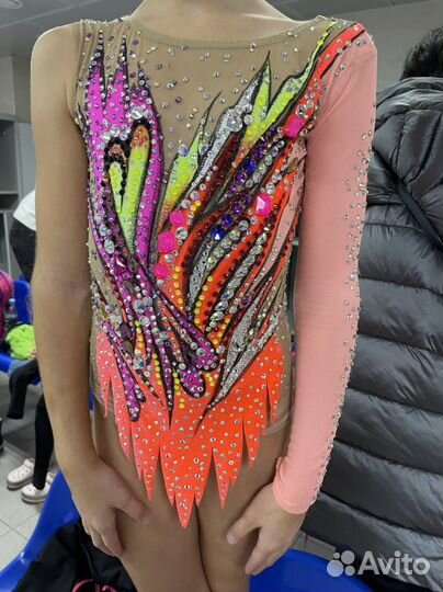 Купальник для художественной гимнастики р.124-134