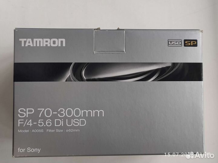 Tamron 70-300/4.0-5.6 USD (Sony А), обмен возможен