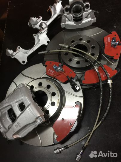 Тормоза передние 312/25 5/112 поршень 57мм PQ35/46