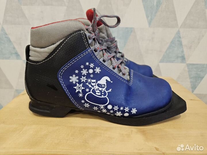 Лыжные ботинки б/у, р. 34. Nordic Norm 75, торг