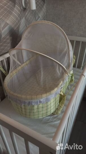 Продам люльку на кровать и бортики на кровать(6шт)