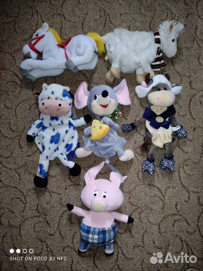 Рюкзак детский, на замке игрушки