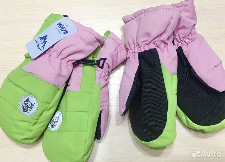 Варежки краги замок детские новые