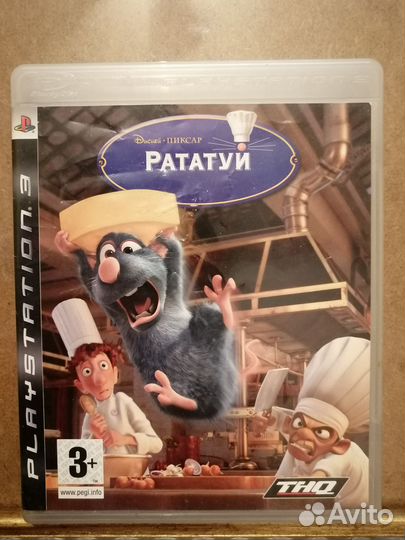 Игры EyePet 3 Platinum и Рататуй для PS3