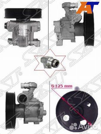 Насос гур nissan atlas F