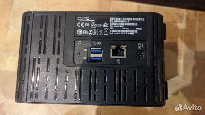 Сетевое хранилище NAS WD My Cloud EX2 Ultra