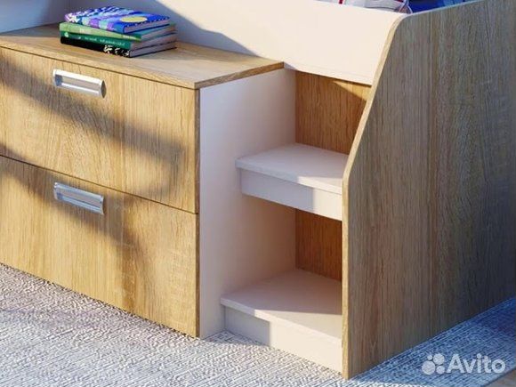 Детская кровать чердак