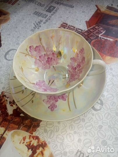 Чайная пара фарфор СССР. Дулево