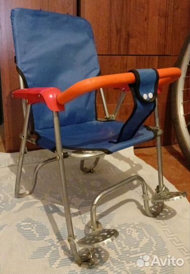 Сиденье для ребёнка на багажник велосипеда