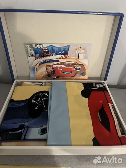 Постельное 1,5 Тачки mcqueen