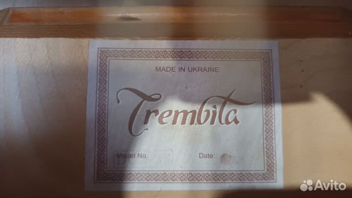 12-струнная гитара Trembita (массив)