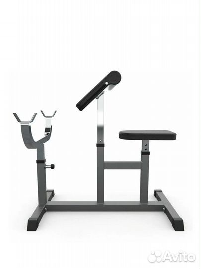 Скамья Скотта DFC Homegym UB009G серый