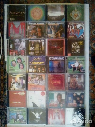 Cd компакт диски музыка