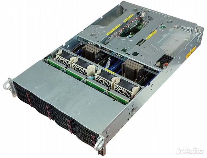 Supermicro 2U X10DRU 12LFF 2xE5-2623v4 128GB