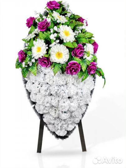 Траурные корзины из цветов Владимир