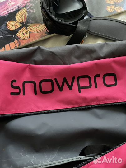 Ботинки + маска (для сноуборда, женские)