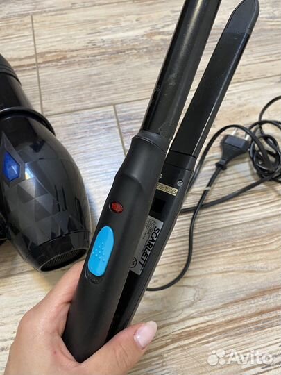 Не рабочий фен, и выпрямитель для волос