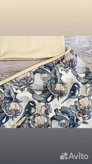 Женский комплект шапка/снуд в два оборота