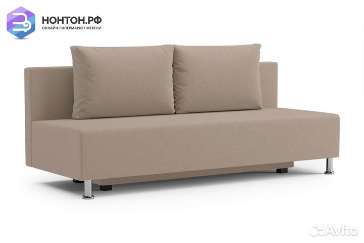 Диван еврокнижка Канна бежевый