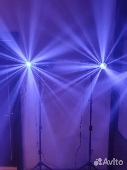 Светомузыка + дым-машина в прокат