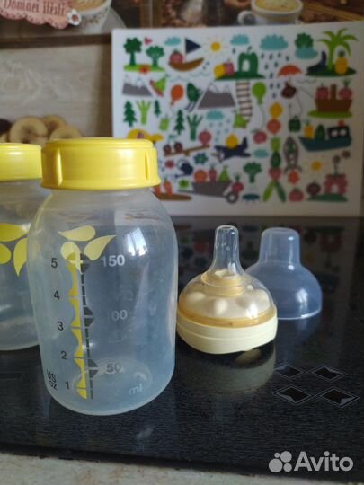 3 бутылочки 