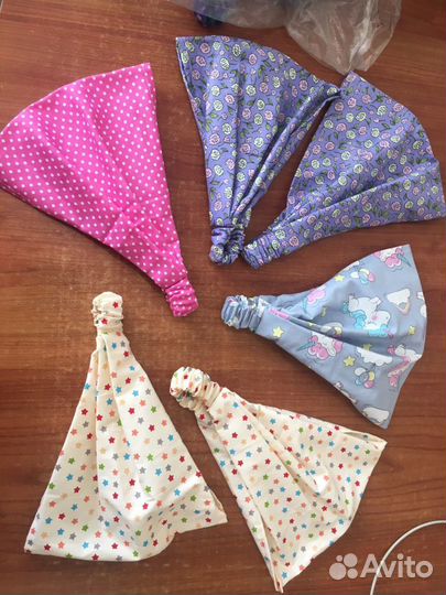 Повязки-косынки на резинке