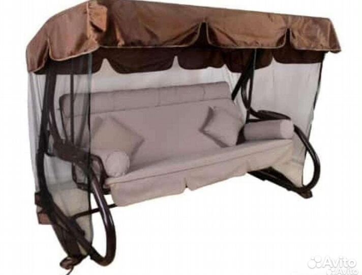 Садовые качели новые