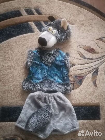 Карнавальный костюм волк для мальчика