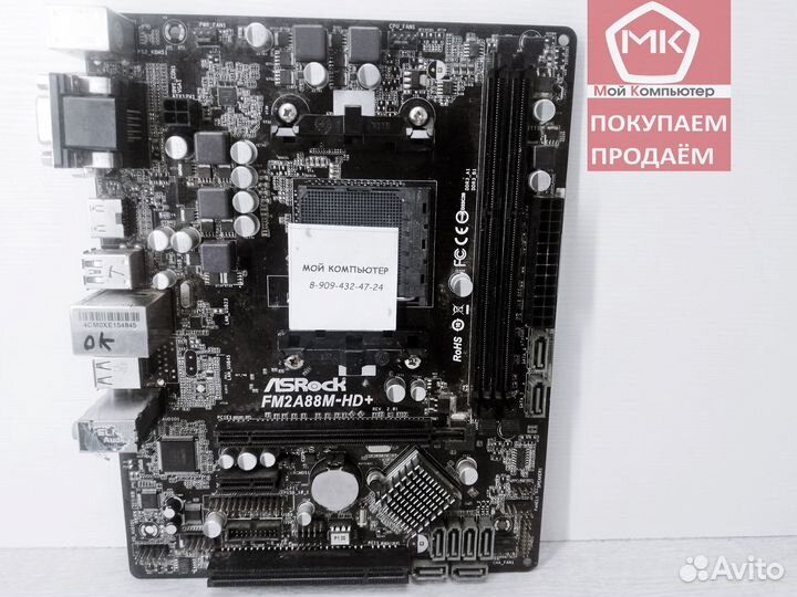 FM2+ ASRock FM2A88M-HD+ (USB3, SATA3, Hdmi)