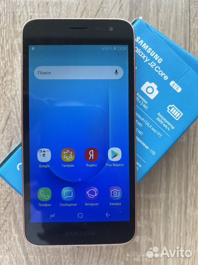 Телефон Samsung Galaxy j2 core