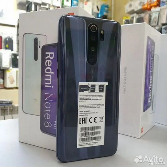 Смартфон Xiaomi Redmi Note 8 Pro 6+128GB Mineral G