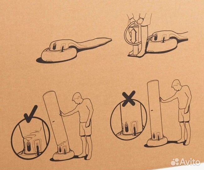 Детская боксёрская груша и перчатки Decathlon