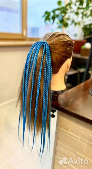 Афрорезинки разных цветов