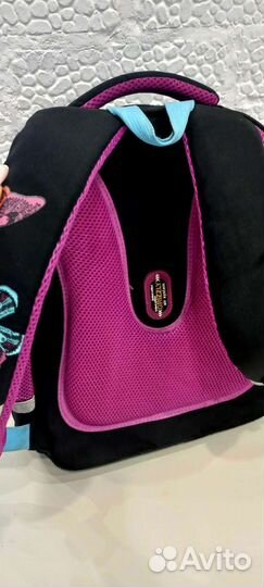 Ранец школьный grizzly+сумка для сменной обуви