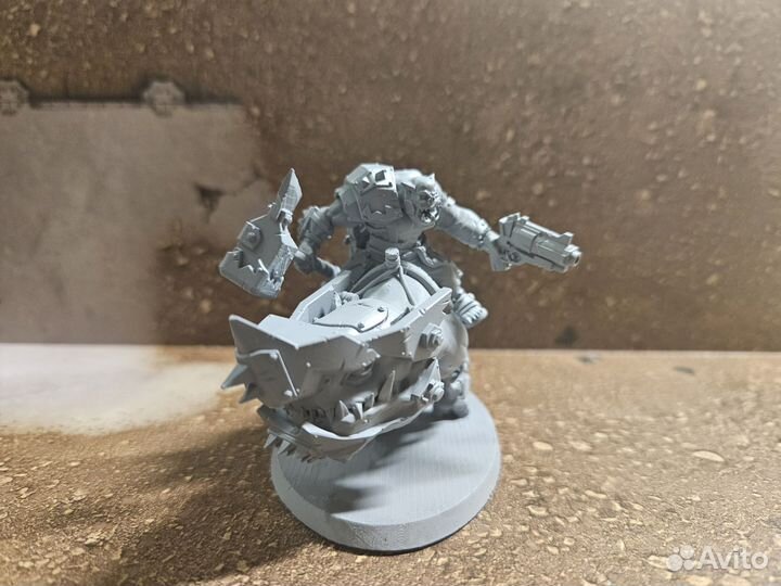 Warhammer 40k Beastboss on Squigosaur