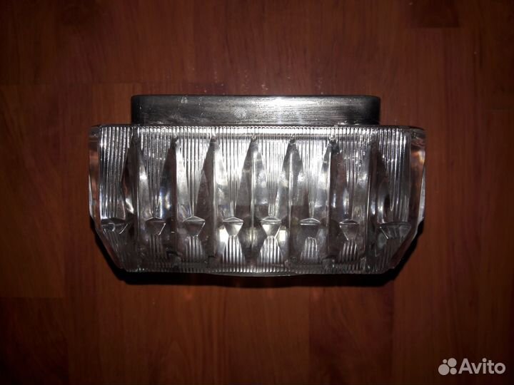 Часы хрустальные кварц настольные кабинетные Маяк