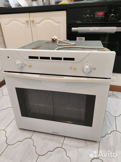 Газово -электро духовой шкаф hotpoint ariston