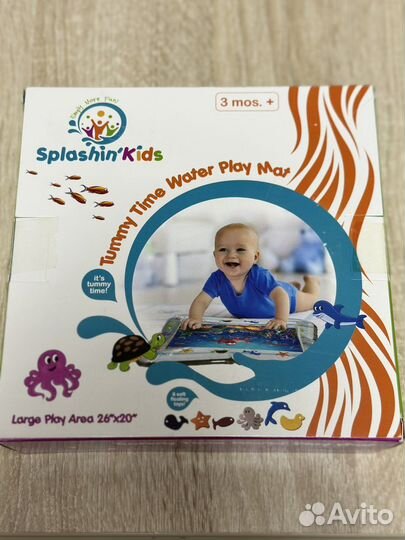 Детский развовающий коврик (с водой )