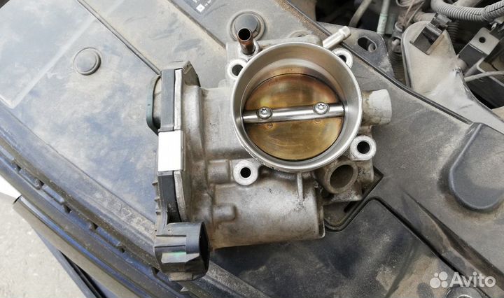 Чистка дросселя Toyota LC Prado 2017-2020