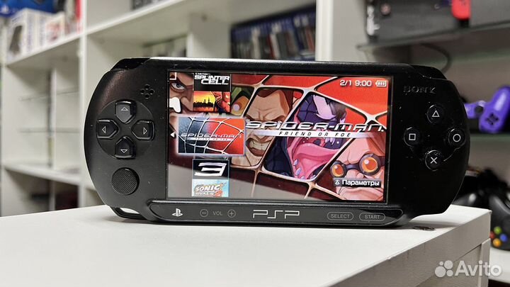 Sony PSP street + 64 gb + 68 игр