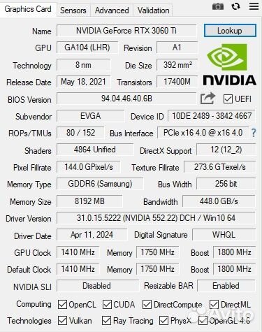 Игровой компьютер rtx 3060 ti i5 12100f