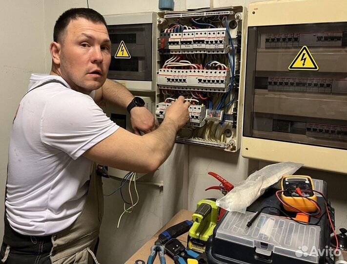 Электрик. Услуги Электрика. Все виды работ