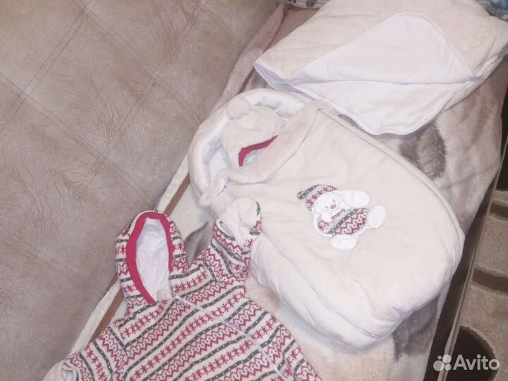 Конверт на выписку зимний