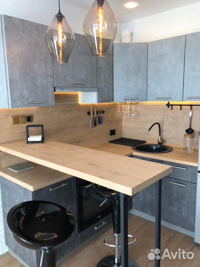 Кухня с барной стойкой (цена за весь гарнитур) ксп