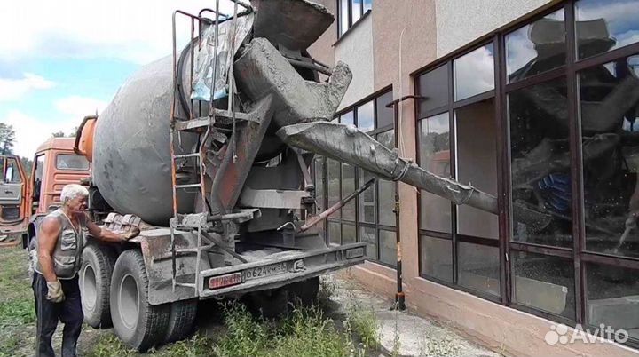 Бетон от М100 до М600 доставка 24/7