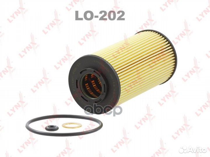 Фильтр масляный LO-202 lynxauto