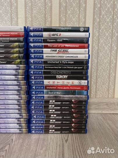 Игровые диски ps4/игры ps4