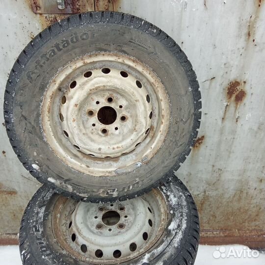 Комплект зимней резины с дисками r13