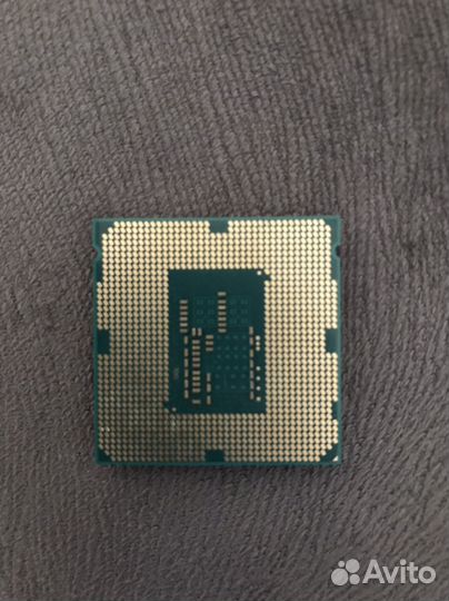 Материнская плата 1150 с кулером и процессором