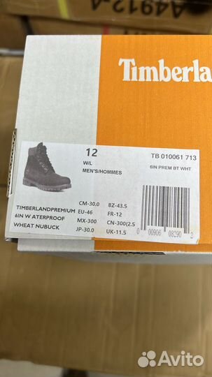 Ботинки timberland 6 inch premium